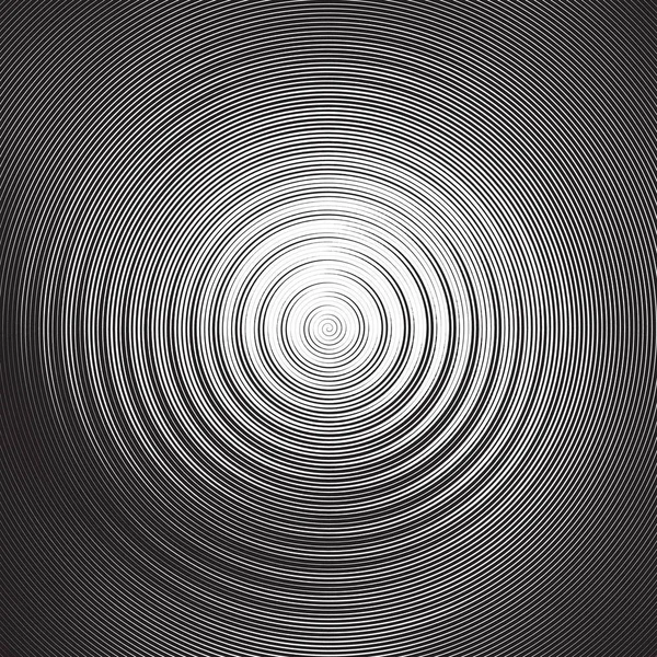 Hypnotischer Spiralvektor abstrakter Hintergrund — Stockvektor