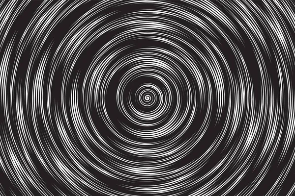 Hypnotischer Spiralvektor abstrakter Hintergrund — Stockvektor