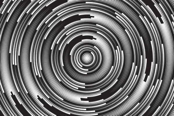 Hypnotic Spiral Vector Abstract Background — Stock Vector
