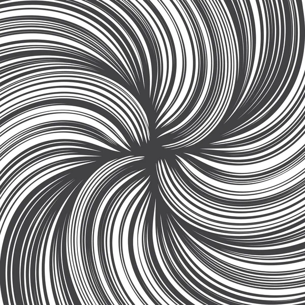 Texture abstraite de lignes de tourbillon dessinée à la main vectorielle — Image vectorielle