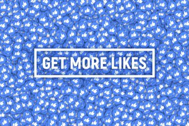 Vektör 3d simgeleri arka plan gibi