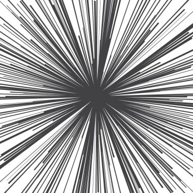 Grunge radyal çizgiler doku vektör