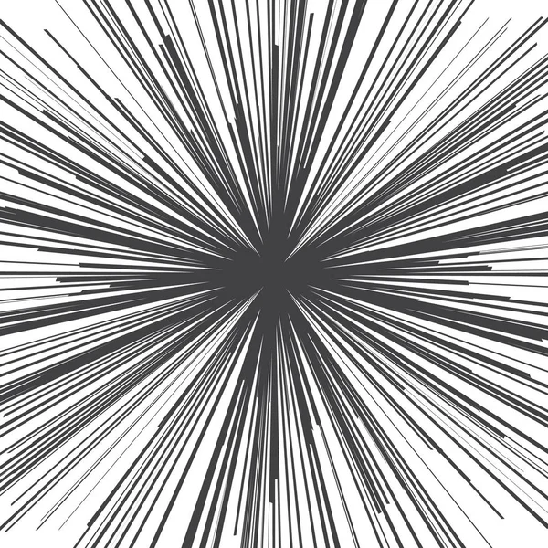 Grunge radiale lijnen patroon Vector — Stockvector