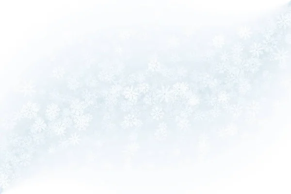 Vector Fondo de invierno en blanco — Archivo Imágenes Vectoriales