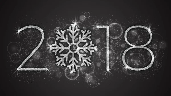 2018 yıl illüstrasyon vektör