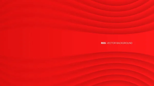 Vector 3D Rojo Lujo Elegante Gala Ceremonial Fondo abstracto — Vector de stock
