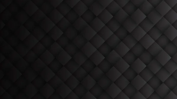 3D Rhombus Blocks Grid Pattern Conceptual Technology Dark Background