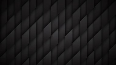 3D Parallelogram Structure Conceptual Sci-Fi Abstract Dark Background