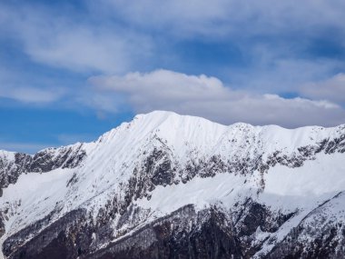 Monte Zeda, Val Grande Ulusal Par 'daki Alpe Cavrua' dan izleniyor