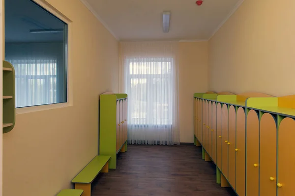 Vista Interna Della Stanza Controllo Nella Scuola Materna — Foto Stock