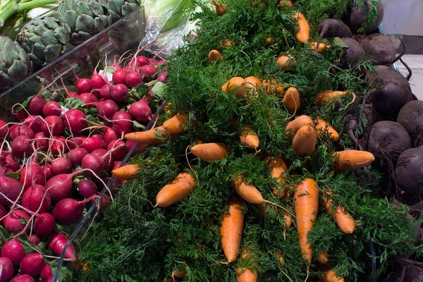 蔬菜科胡萝卜 甜菜的贮藏 — 图库照片