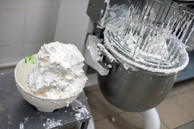 şekerleme ve fabrika krem üretim için mikser