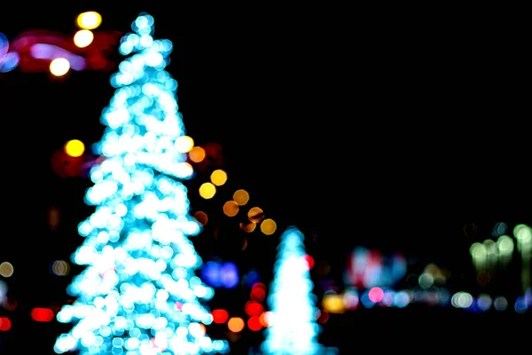 Árbol de Navidad Desactivado Luces para tarjetas —  Fotos de Stock
