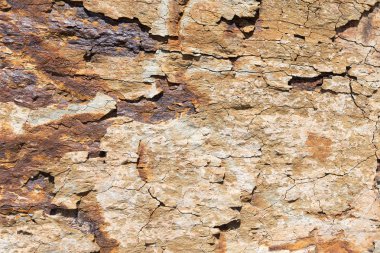 Brown dokulu, kaya arka plan gibi kırık  