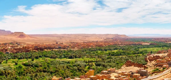 Tinghir Oasis, Fas Panoraması