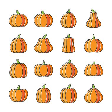 Cadılar Bayramı Balkabağı satırı simgesi yerinden dolgu ayarla