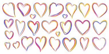 Heart lgbt gökkuşağı lezbiyen aşk işareti