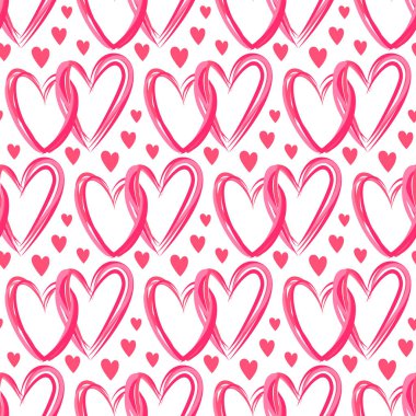 Kalpsiz desen, sevgililer günü romantizmi.