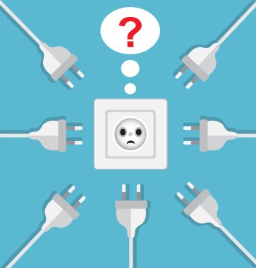 Rozet ve birçok fişler. Seçim