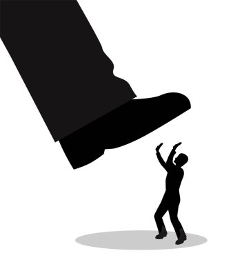 uzun bacaklı bir adam ezip geçecek