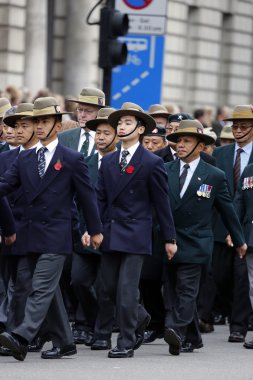 2015, anma günü yürüyüşü, Londra