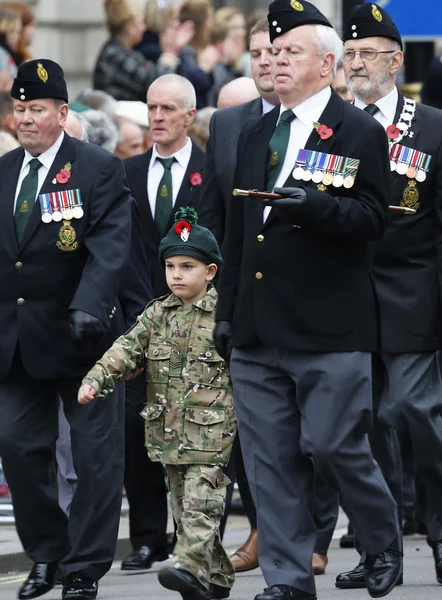 2015, Desfile do Dia da Memória, Londres — Fotografia de Stock