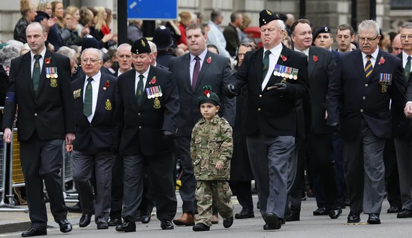 2015, Remembrance Day Parade, London — Stock Photo, Image