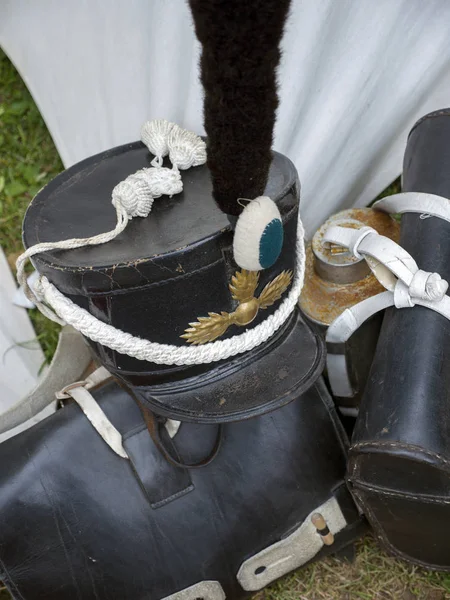 Cobertura Para Cabeça Militar Exército Russo 1812 — Fotografia de Stock