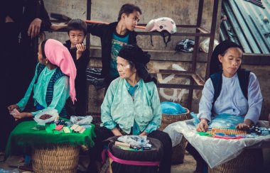 Meo Vac Pazarı, Ha Giang Eyaleti, VİETNAM