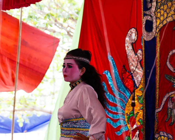 Nha Trang Vietnam Julio 2015 Mucha Gente Espectáculo Sombrero Boi — Foto de Stock