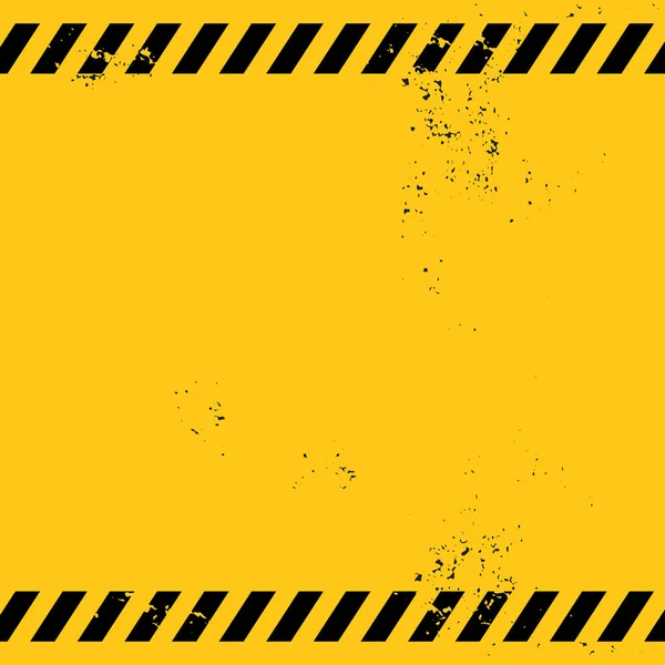 Banner de advertencia en blanco — Archivo Imágenes Vectoriales