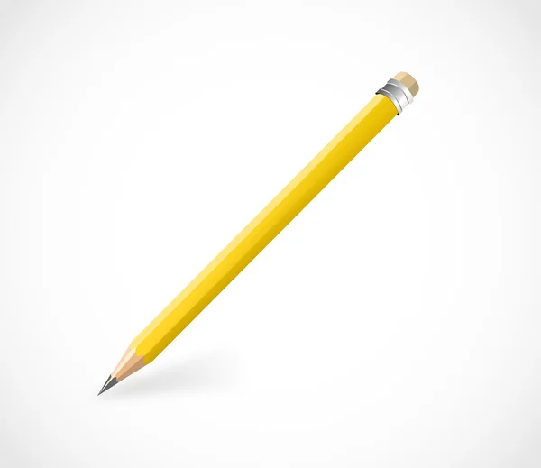 Realistic pencil vector illustration — Stockový vektor