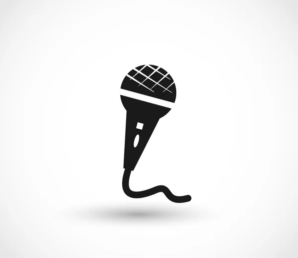 Vektor ikon mikrofonu — Stockový vektor