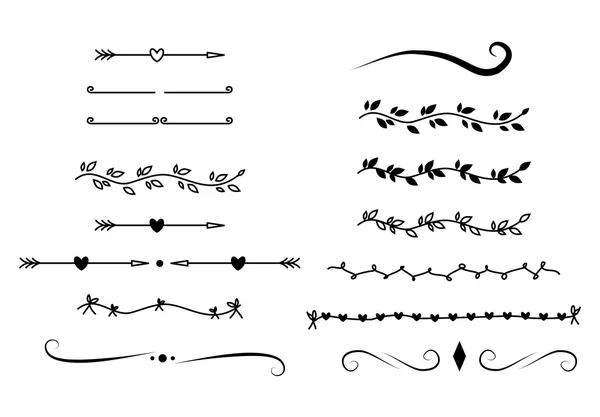 Divisor conjunto vector ilustración — Archivo Imágenes Vectoriales