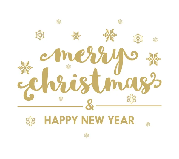 Kellemes karácsonyi ünnepeket és boldog új évet szép kártya — Stock Vector