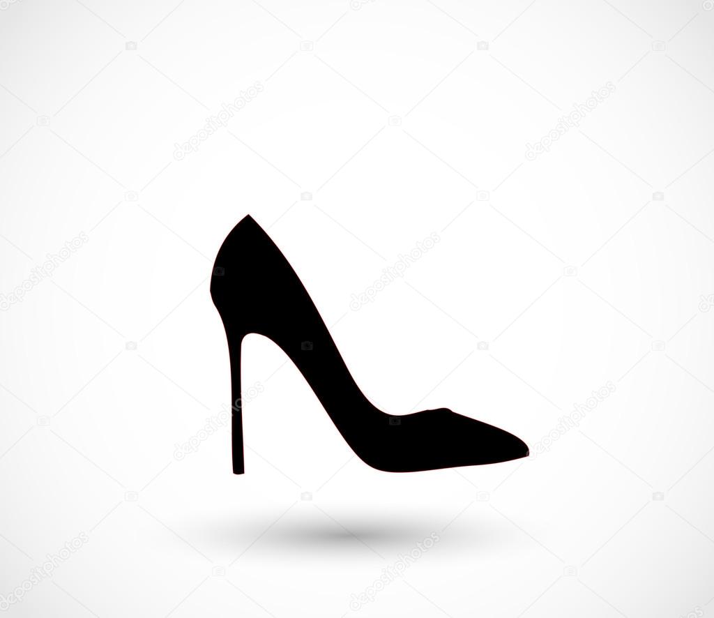 v logo heels