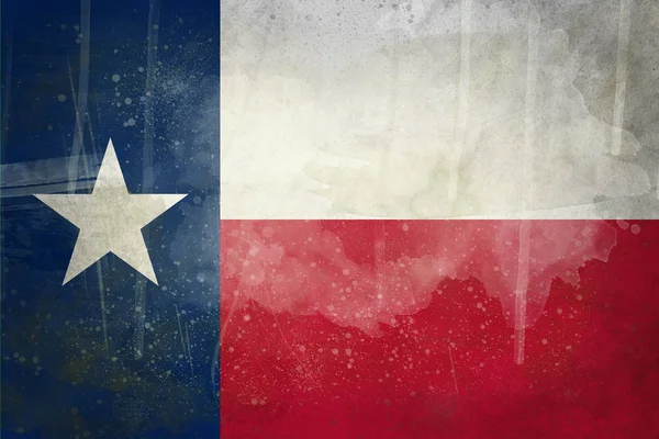 Texas bandeira grunge — Fotografia de Stock