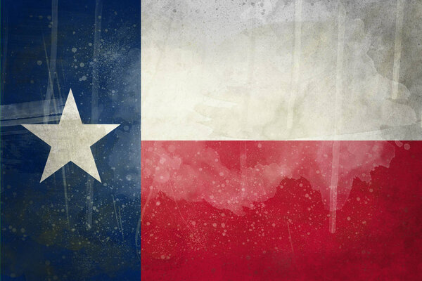 Texas grunge flag 