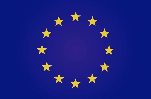 EU:n lippuvektori — vektorikuva