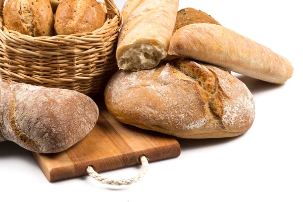 Složení s chlebem — Stock fotografie
