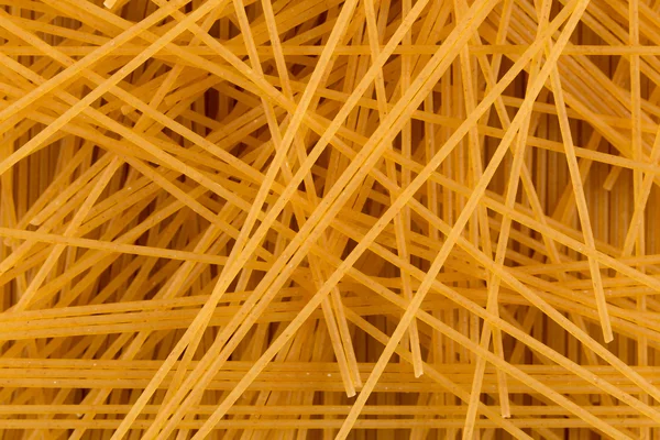 Organic whole wheat spaghetti — Stock Photo, Image