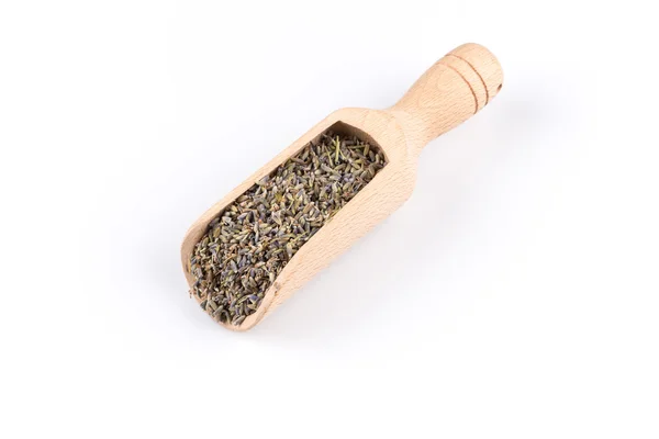 Getrockneter Lavendel Bio-Tee — Stockfoto