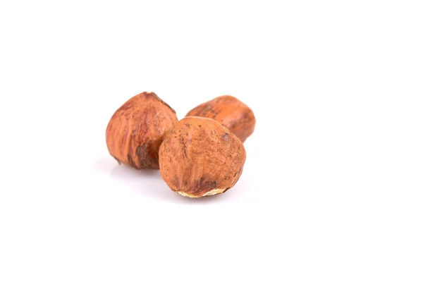 Куча лесных орехов — стоковое фото