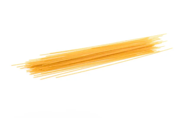 Biologische volkoren spaghetti — Stockfoto