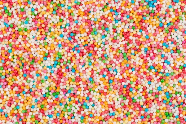 Schot van kleurrijke suiker ballen — Stockfoto