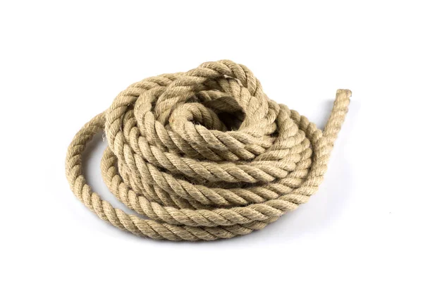 Twisted thick rope — Stock Photo, Image