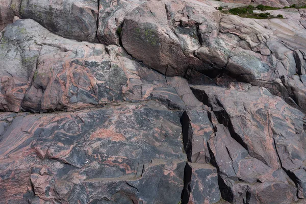 Berget Granit Sten Kan Användas Som Bakgrund — Stockfoto