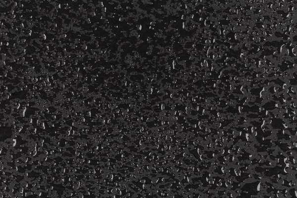 Gotas Agua Superficie Piedra Oscura Basalto Granito —  Fotos de Stock