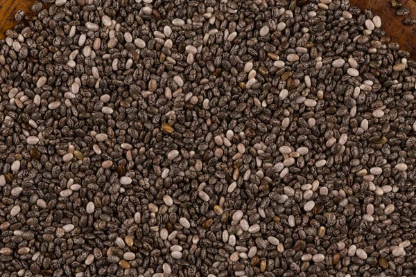 Top View Chia Seeds Can Used Background — Stock Photo, Image