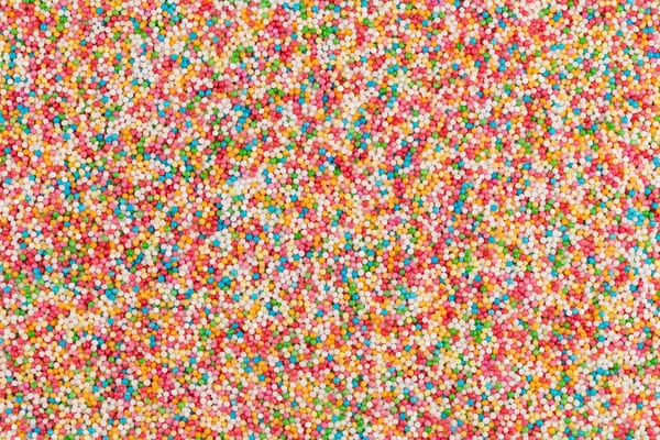 Doku Arkaplan Için Renkli Şeker Toplarının Makro Görüntüsü — Stok fotoğraf